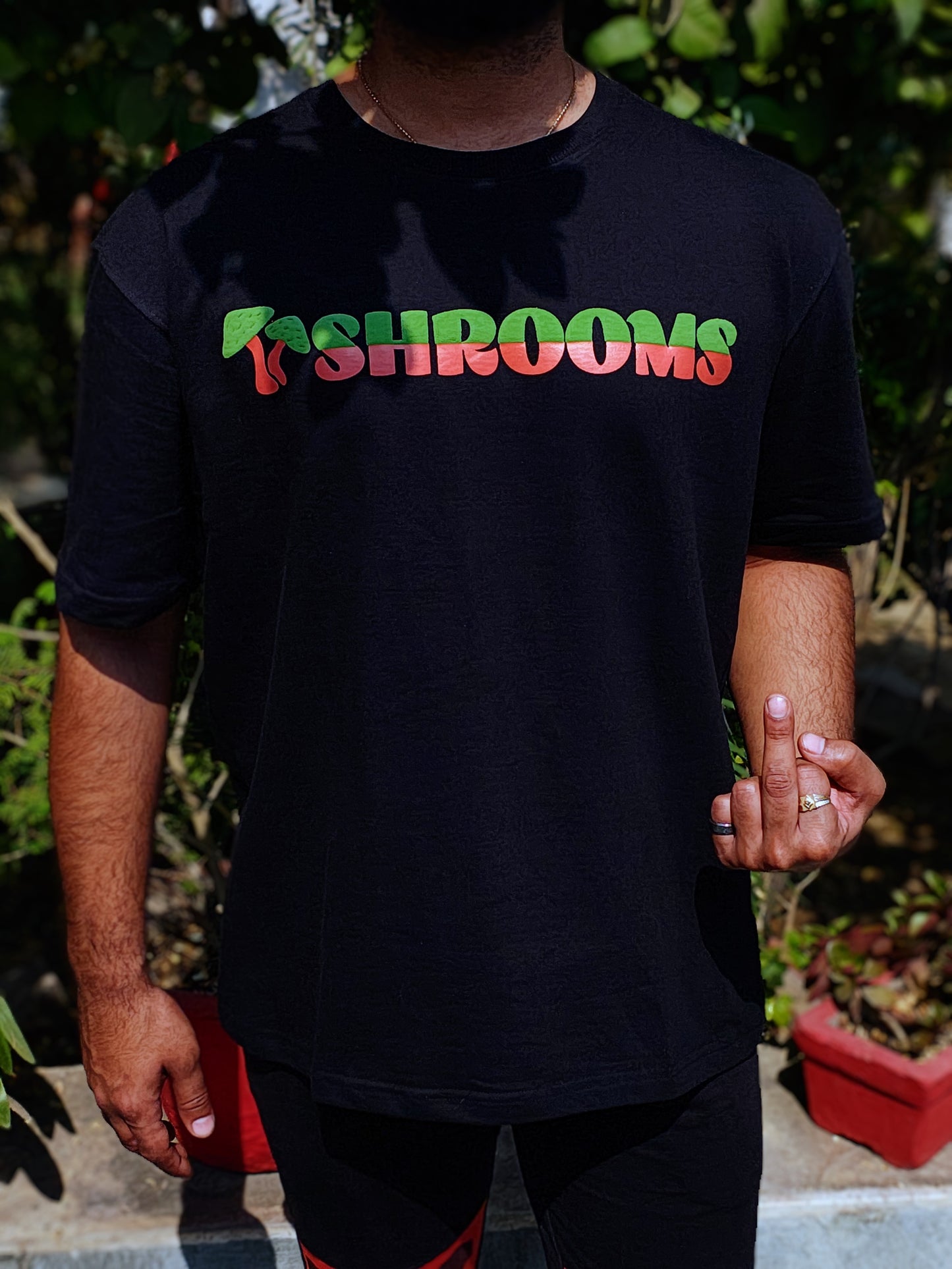 APOCALYPTIC SHROOMS - Oversized T-shirt