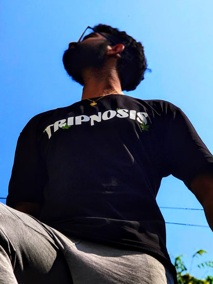 MARIJUANA SKULL - Oversized T-shirt